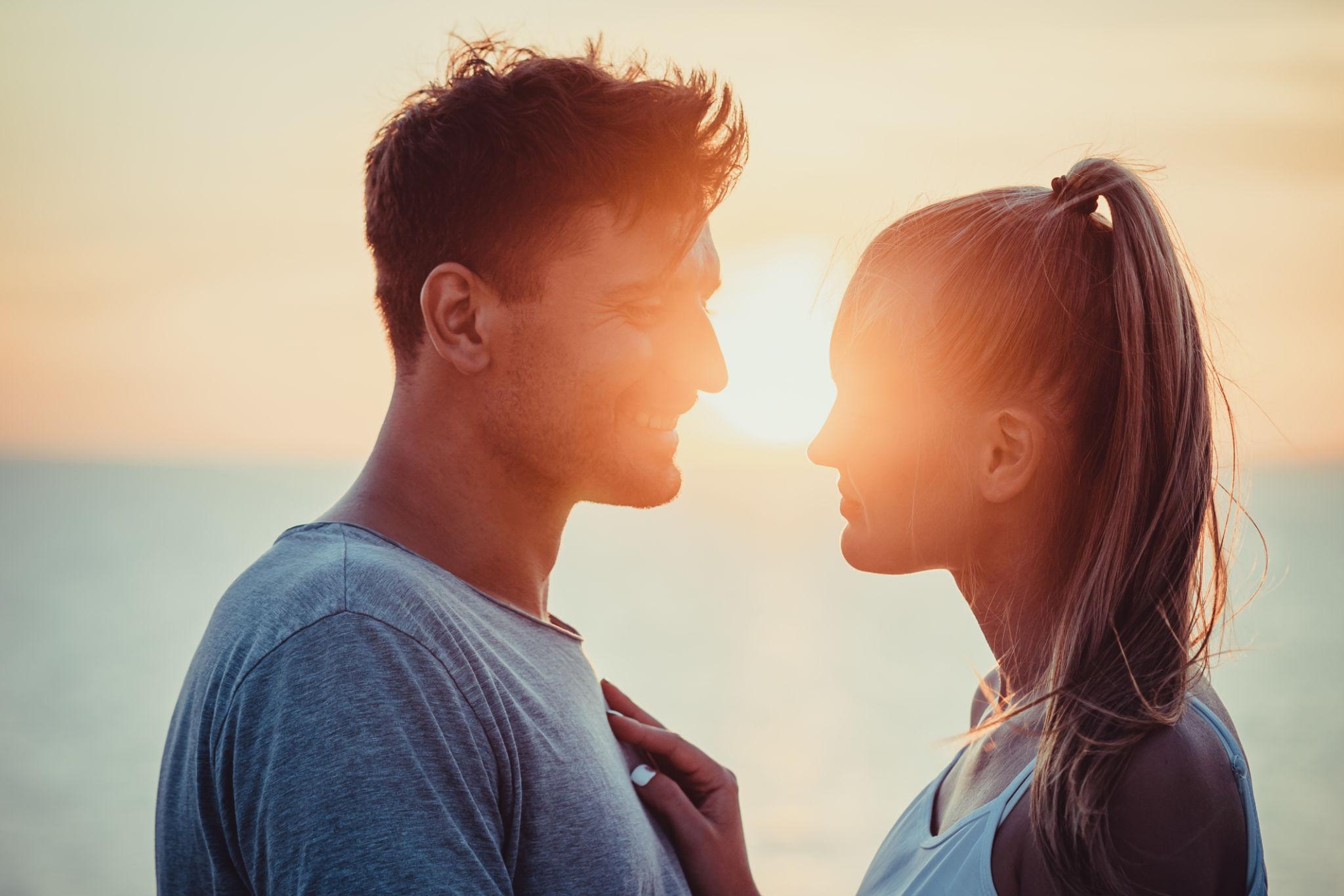 Couple enjoying a date